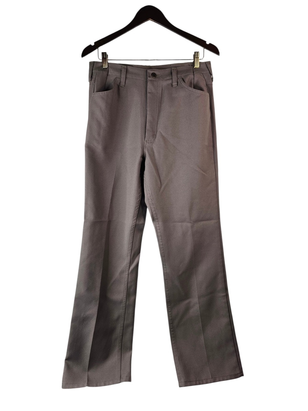 Wrangler 82BH Mens Wrancher Western Dress Jeans Tan Polyester Pants 36x32
